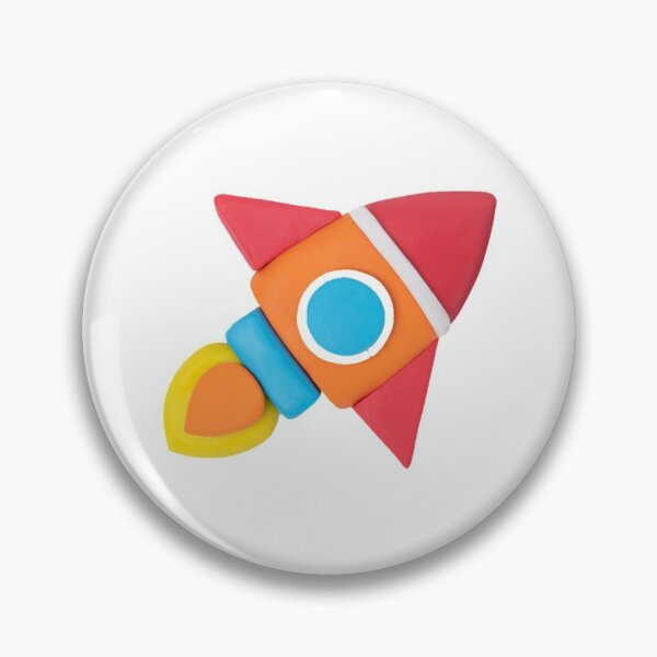 Item preview, Space Rocket Clay Handmade designed and sold by eajob.