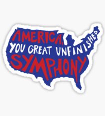the world was wide enough Sticker