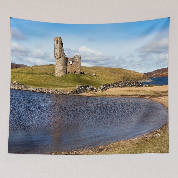 Item preview, Ardvreck Castle Ruins designed and sold by Dave Hare Photography.