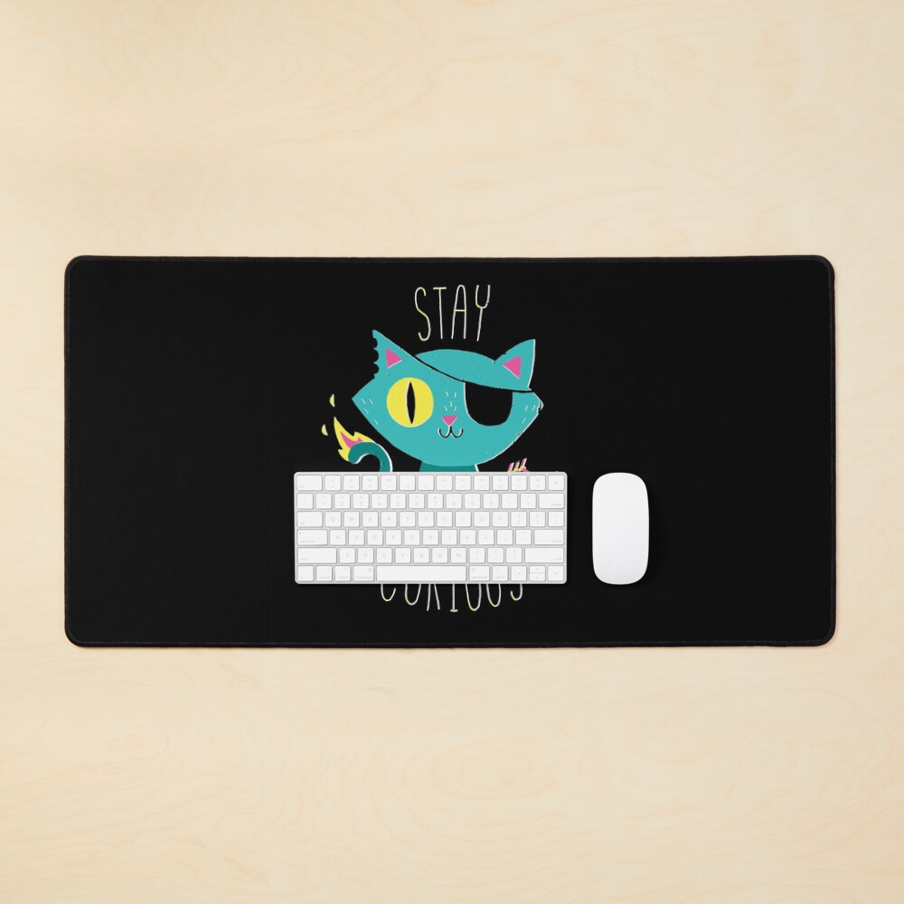 Stay Curious Mouse Pad