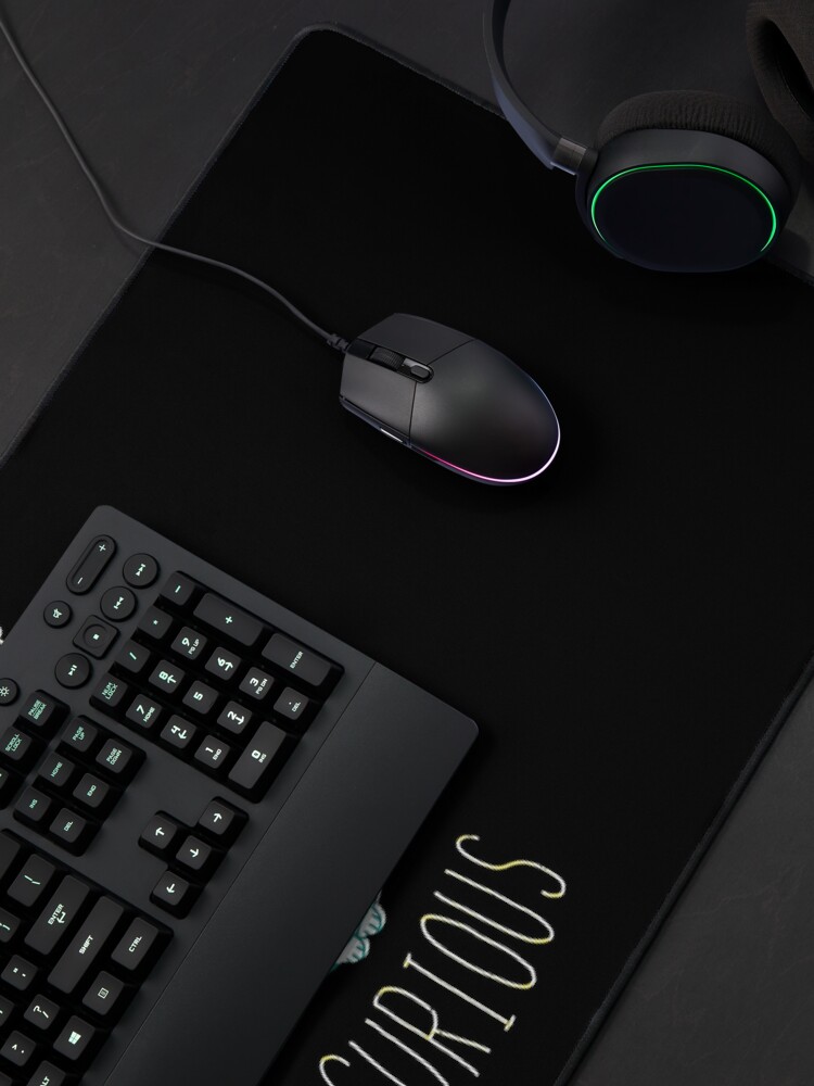 Alternate view of Stay Curious Mouse Pad