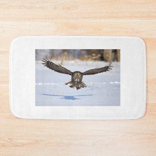 Item preview, Great Grey Owl in flight designed and sold by James Cumming.