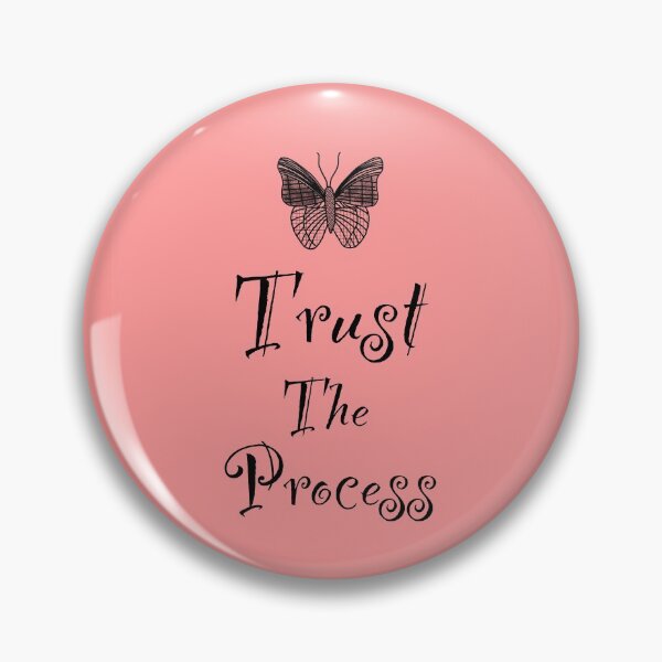 Item preview, Trust The Process Butterfly designed and sold by ArtbyLucy27.