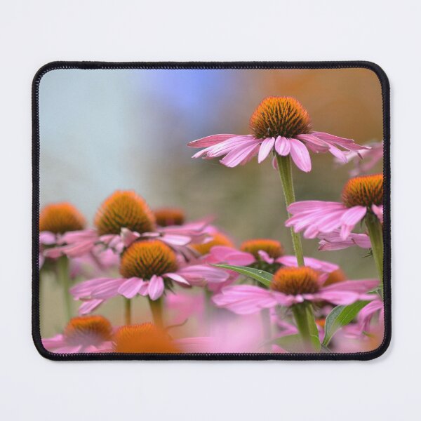 Item preview, Coneflowers in Abundance Macro Photography Print designed and sold by Esther Hutchcroft.