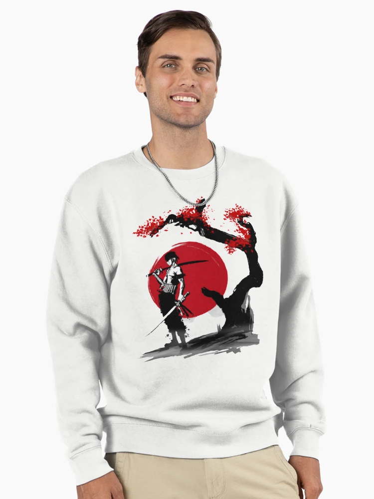 Aperçu 2 sur 6. Sweatshirt épais avec l'œuvre Zorou créée et vendue par Roopon.