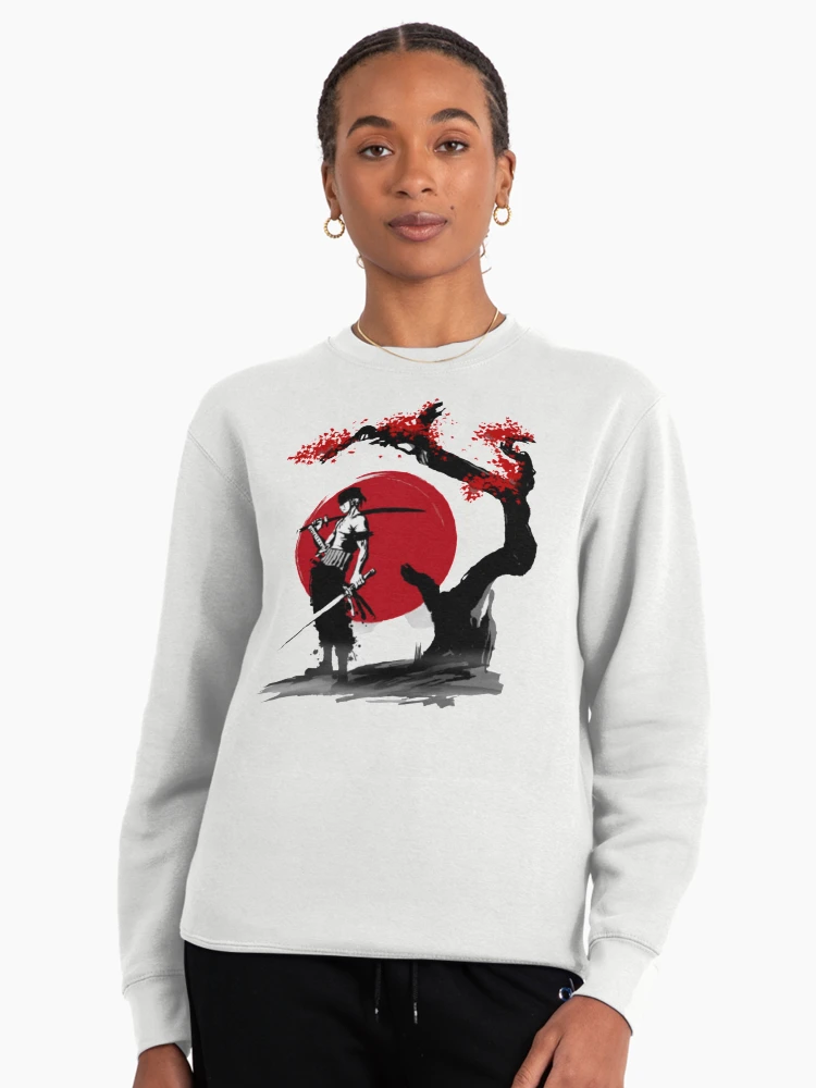 Aperçu 3 sur 6. Sweatshirt épais avec l'œuvre Zorou créée et vendue par Roopon.