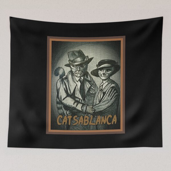 Item preview, Funny Men Catsablanca Vintage designed and sold by RickieHermiston.