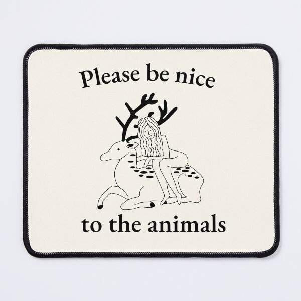 Item preview, Please Be Nice To The Animals (No.1) designed and sold by Oliver Lake.