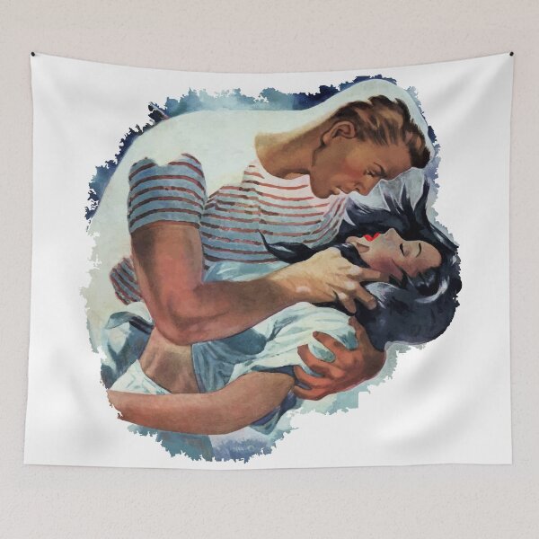 Item preview, Vintage comics. Retro pop art. Man kiss woman.True romance comics 49s. designed and sold by Saphia15.