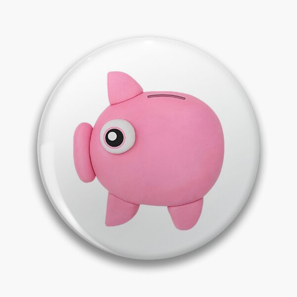 Item preview, Piggy Bank Clay Cute Handmade designed and sold by eajob.