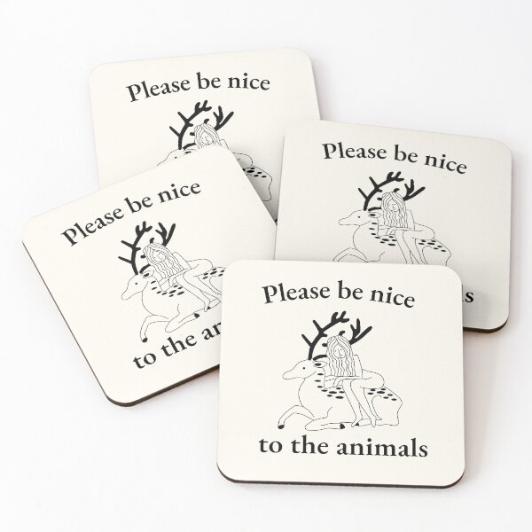 Item preview, Please Be Nice To The Animals (No.1) designed and sold by Oliver Lake.