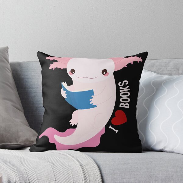 Item preview, I love books Reads-O-Lotl Axolotl Book Reading Readsalotl Bookworm Kids designed and sold by ROBYNDSON.