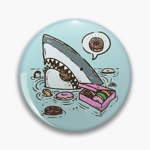 Item preview, Box of Donuts Shark designed and sold by nickv47.