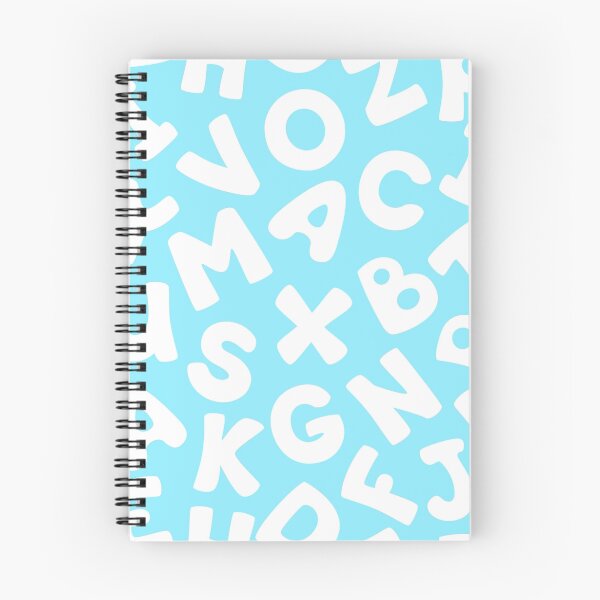 Item preview, Blue pattern with letters. designed and sold by Victoria Kosheleva.