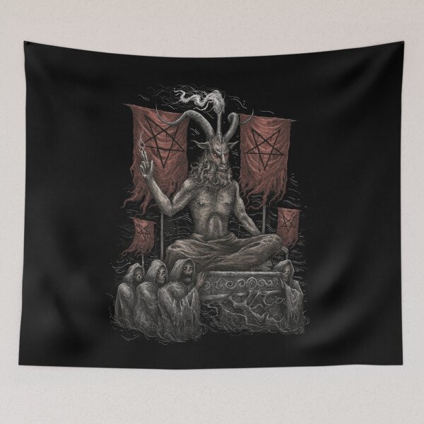 Item preview, Dark 666 Satanic Baphomet Goat designed and sold by MedievalWear.