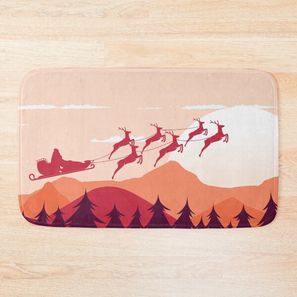 Item preview, SANTA CLAUS GOES AT SUNSET designed and sold by Emil1993.
