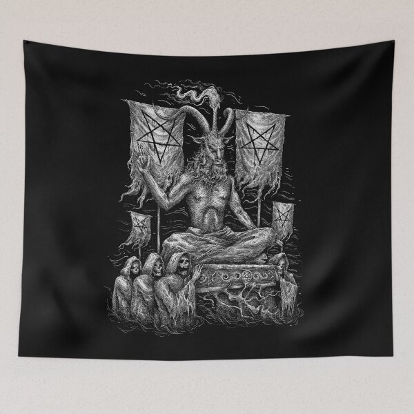 Item preview, Dark 666 Satanic Baphomet Goat designed and sold by MedievalWear.