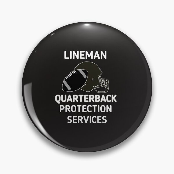Item preview, Funny Lineman Quarterback Security  designed and sold by SarahMohanad.