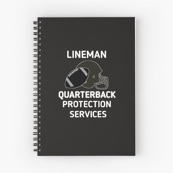 Item preview, Funny Lineman Quarterback Security  designed and sold by SarahMohanad.