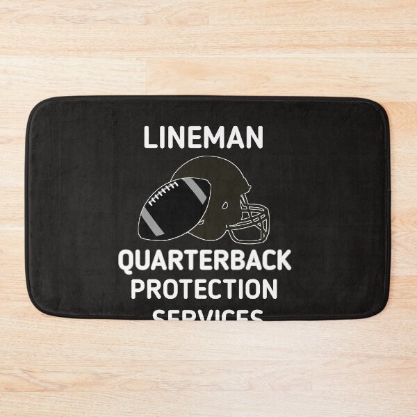 Item preview, Funny Lineman Quarterback Security  designed and sold by SarahMohanad.