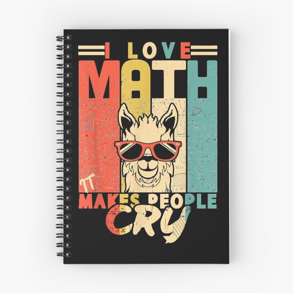 Item preview, I love math it makes people cry math llama Mathematics designed and sold by ROBYNDSON.