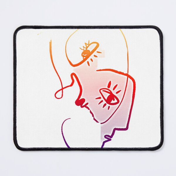Item preview, Abstract Faces by Matisse with pop art colors added. designed and sold by CristalleLisa.