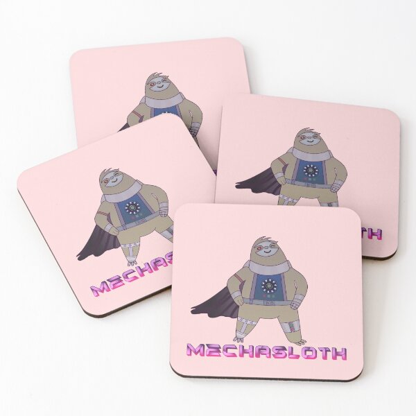 Item preview, Mechasloth the Cyborg Sloth designed and sold by lazarosdesign.