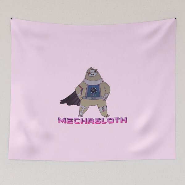 Item preview, Mechasloth the Cyborg Sloth designed and sold by lazarosdesign.
