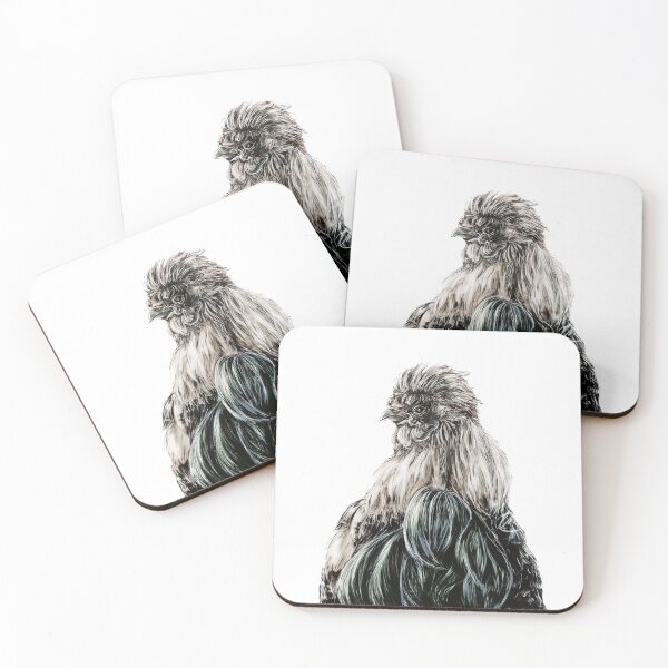 Item preview, Silkie Chicken designed and sold by Lalingla.