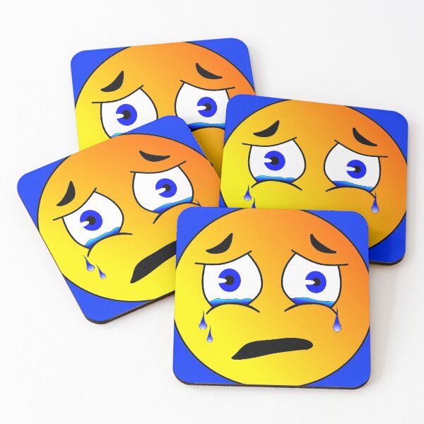 Item preview, Sad Crying Smiley Face designed and sold by Phantasmal-2-do.