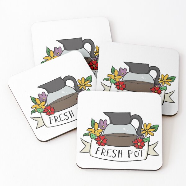 Item preview, Fresh Pot of Coffee Tattoo Style designed and sold by Nm8orArt.