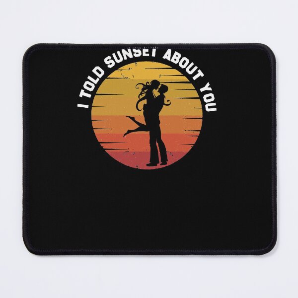 Item preview, I Told Sunset About You Couple Romance designed and sold by ROBYNDSON.