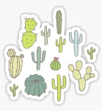 Cacti print Sticker