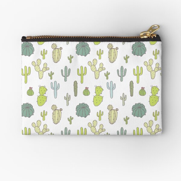 Cacti print Zipper Pouch