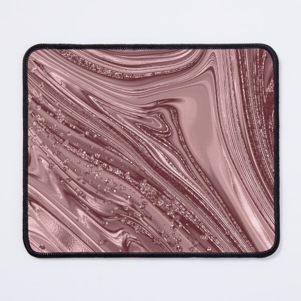 Item preview, Rose Gold Liquid Metal with Sparkle Texture designed and sold by WisdomInspired.
