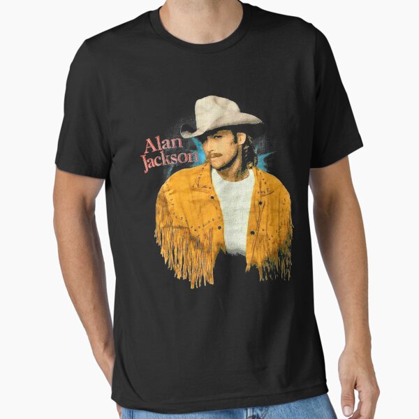 Item preview, Vintage rare 1993 Alan Jackson Black Men S-234XL designed and sold by HusteraRobert.