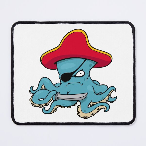 Item preview, Pirate Octopus designed and sold by treasure-crafts.