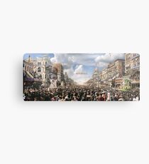 The Rex pageant, Mardi Gras Day, New Orleans, 1907 Colorized Metal Print