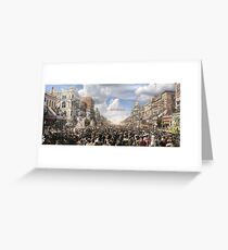The Rex pageant, Mardi Gras Day, New Orleans, 1907 Colorized Greeting Card