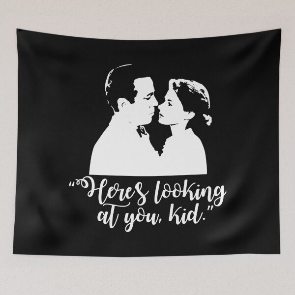 Item preview, Men Women Casablanca - Here'S Looking At You Kid Vintage designed and sold by RickieHermiston.