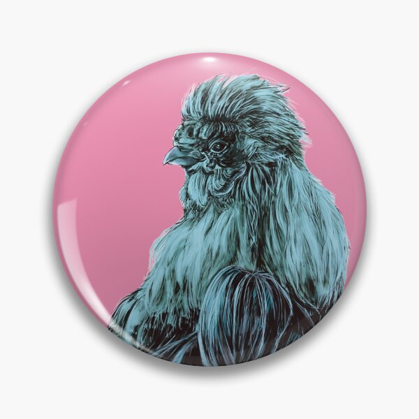 Item preview, Silkie Rooster Blue designed and sold by Lalingla.