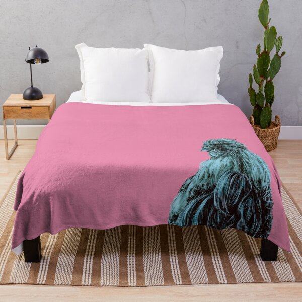 Item preview, Silkie Rooster Blue designed and sold by Lalingla.