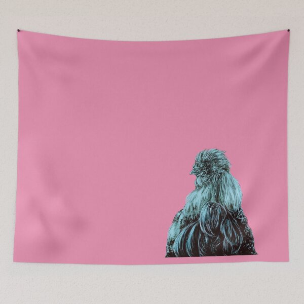 Item preview, Silkie Rooster Blue designed and sold by Lalingla.