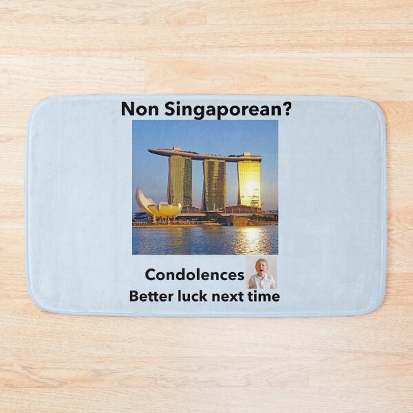 Item preview, "Condolences to Non Singaporeans" b designed and sold by skoumpourdides.