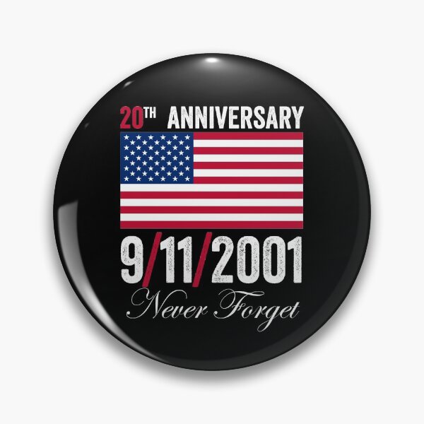 Item preview, Never Forget 911 20th Anniversary Patriot Day 2021 designed and sold by HorizonDesignz.