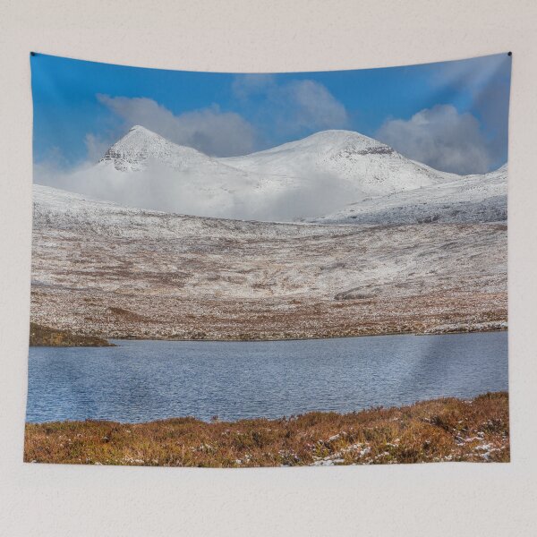 Artikelvorschau, Schneebedecktes Moorland entworfen und verkauft von Dave Hare Photography.