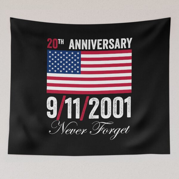 Item preview, Never Forget 911 20th Anniversary Patriot Day 2021 designed and sold by HorizonDesignz.