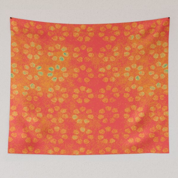 Item preview, Orange Flower Swirl designed and sold by MclaughlinGifts.