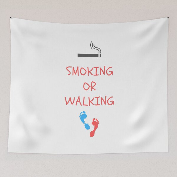 Item preview, Smoking or Walking (Sitting is the new smoking) designed and sold by Roy Store.
