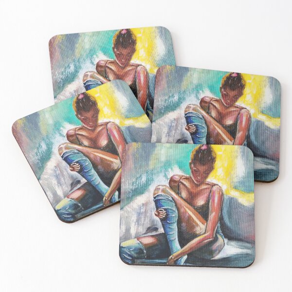 Item preview, Ballerina Painting Art, Dance Oil Artwork designed and sold by Tamara Kaytmazova.